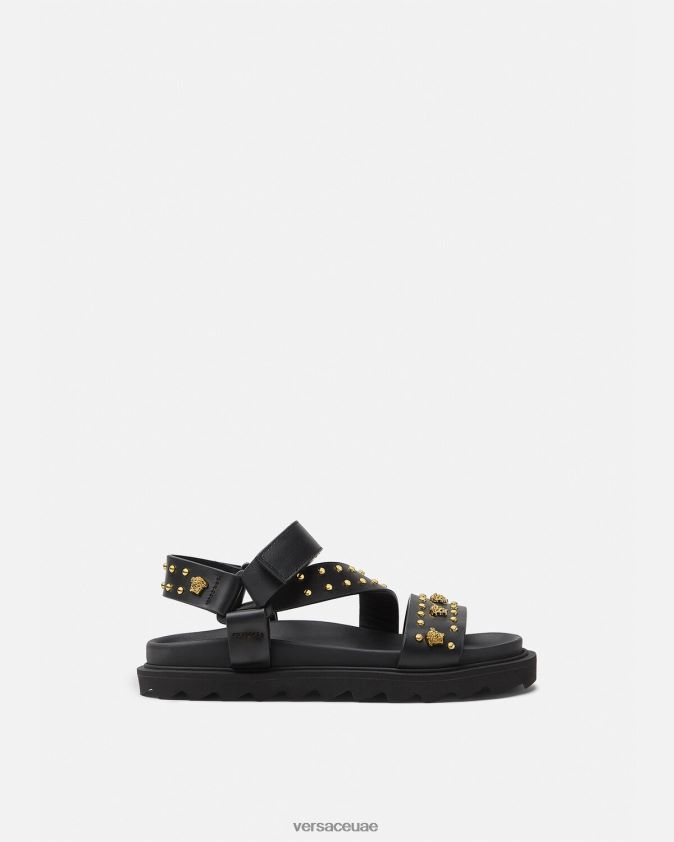 أطفال صندل لا ميدوسا مرصع Versace أسود 0FVD2J2041 حذاء
