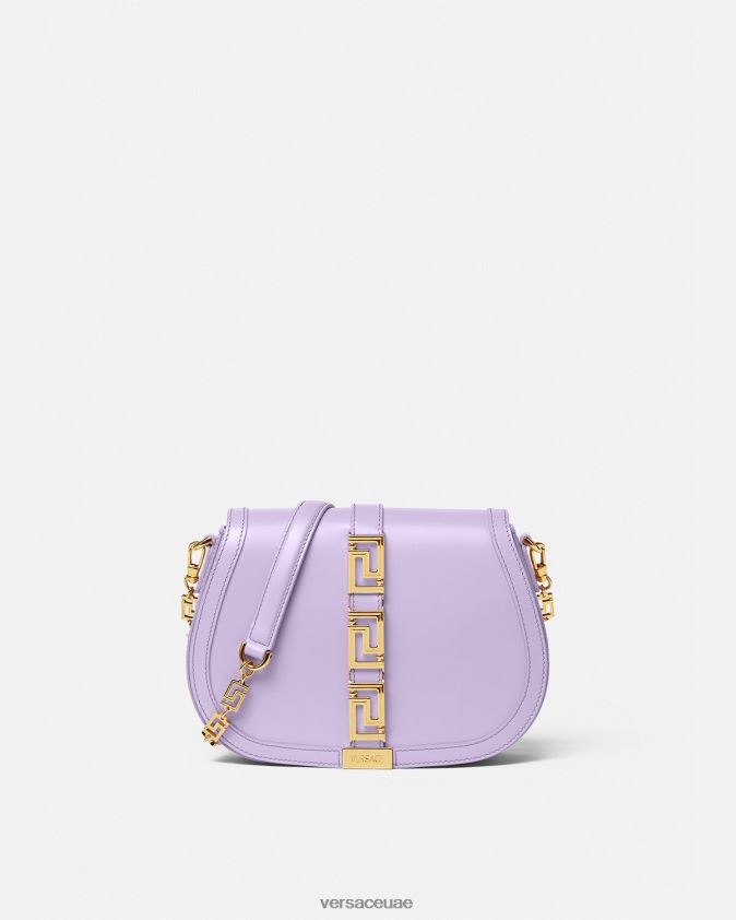نحيف حقيبة كتف يونانية كبيرة Versace أرجواني 0FVD2J272 أكياس