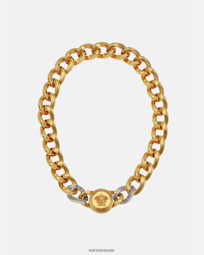 نحيف قلادة سلسلة ميدوسا Versace ذهب 0FVD2J785 مُكَمِّلات