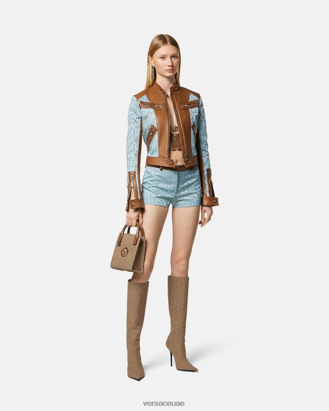نحيف كل انحاء سترة Versace مطبعة 0FVD2J84 ملابس