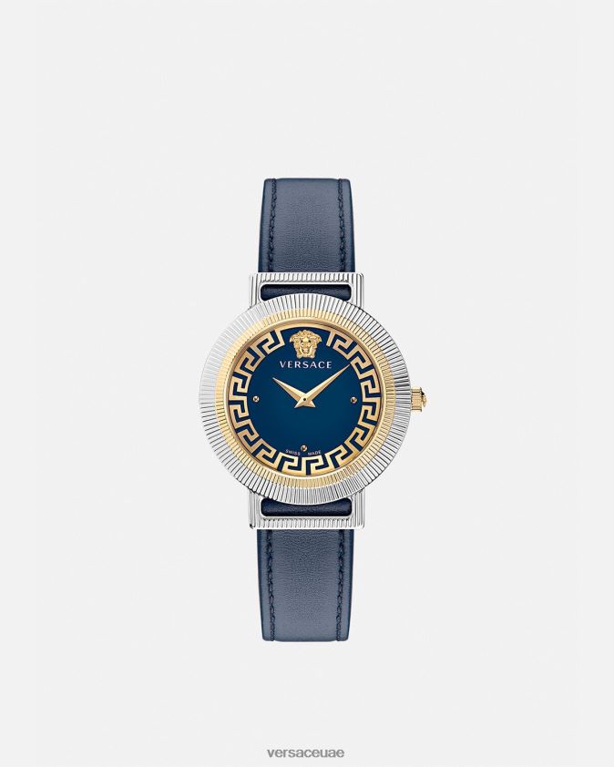 نحيف ساعة يونانية أنيقة Versace أزرق 0FVD2J961 مُكَمِّلات